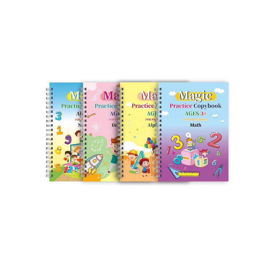 Practice Copybook Set with Pen