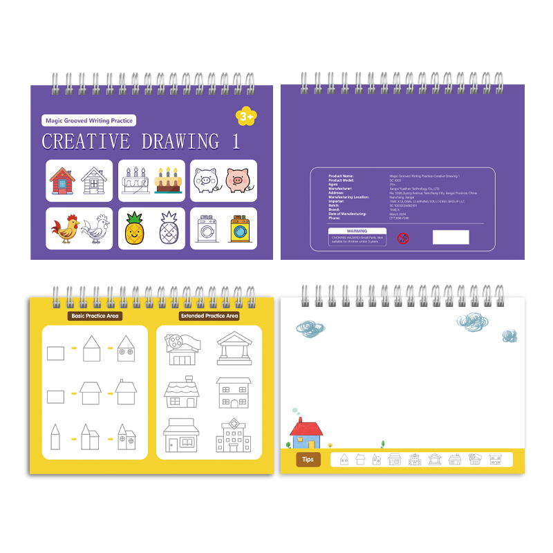 English Word Practice Copybook