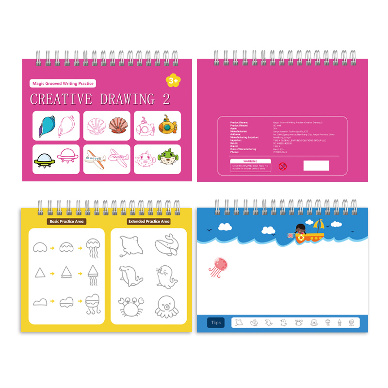 English Word Practice Copybook